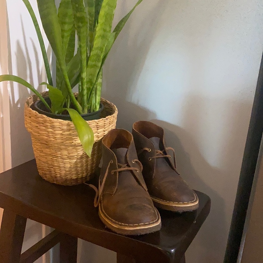 Clarks Desert Boot Beeswax Brown size 7.5
